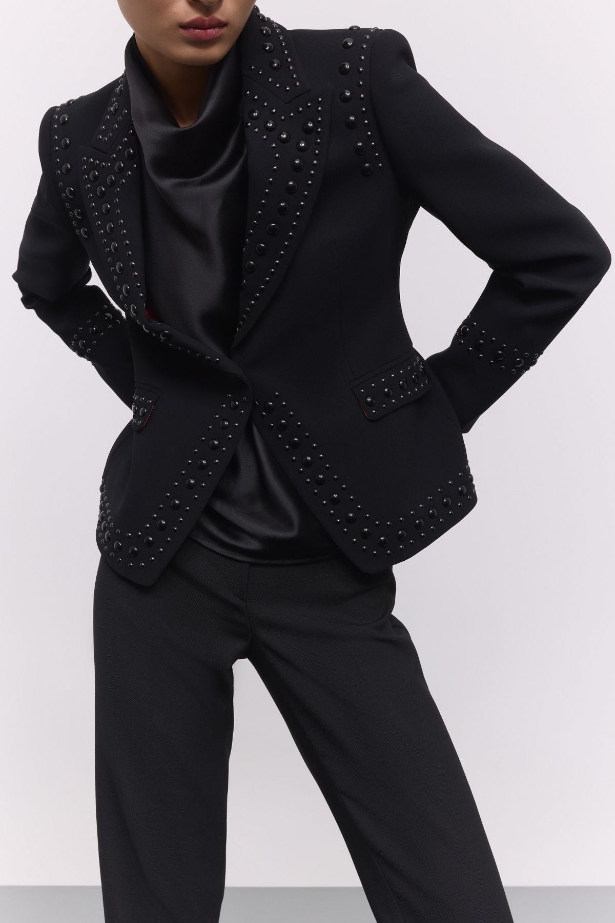 Blazer negra con tachuelas Rock Star - Edición Limitada - THE EXTREME COLLECTION