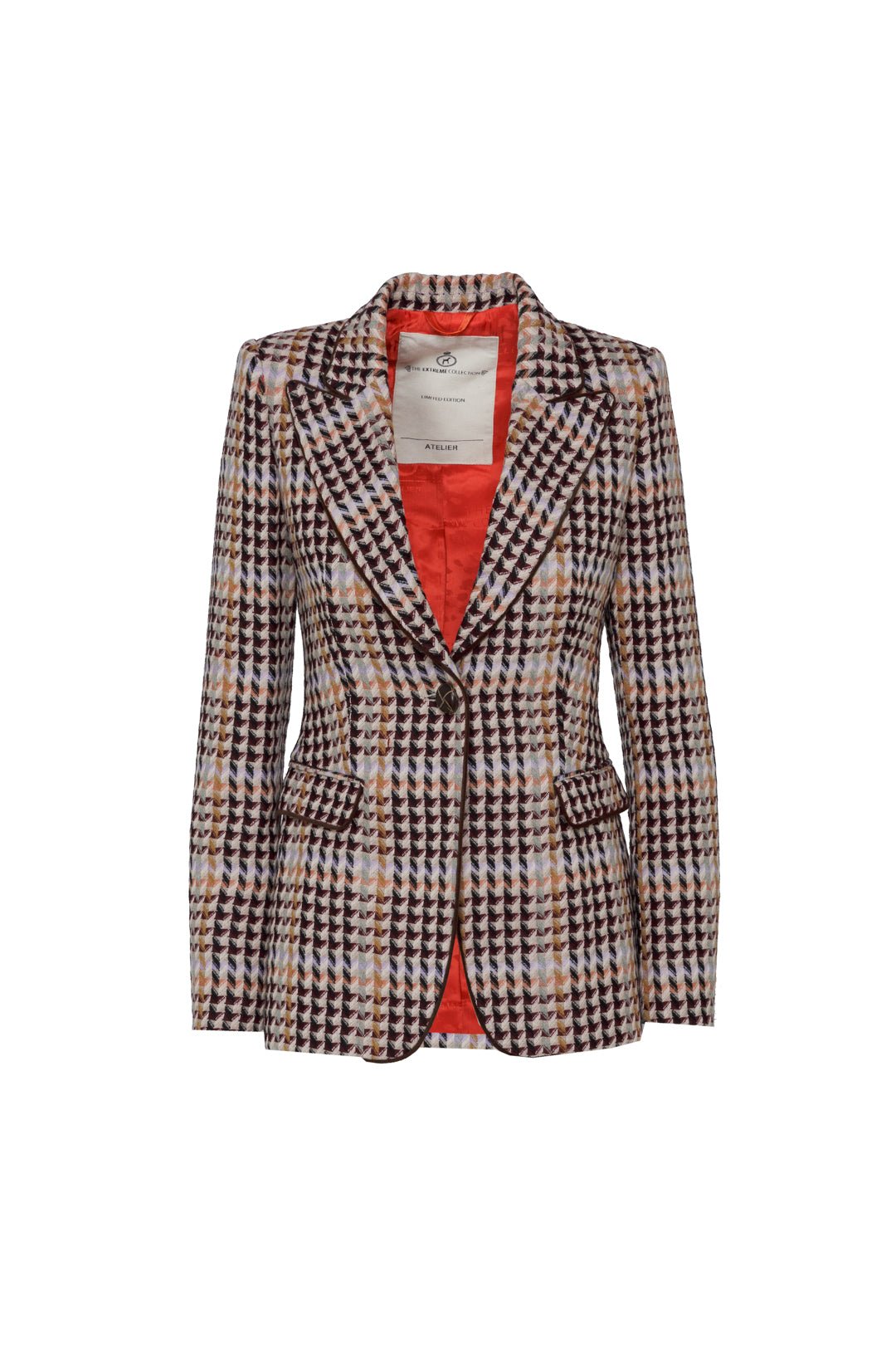 BLAZER PATA DE GALLO MULTICOLOR TRISTÁN - THE EXTREME COLLECTION
