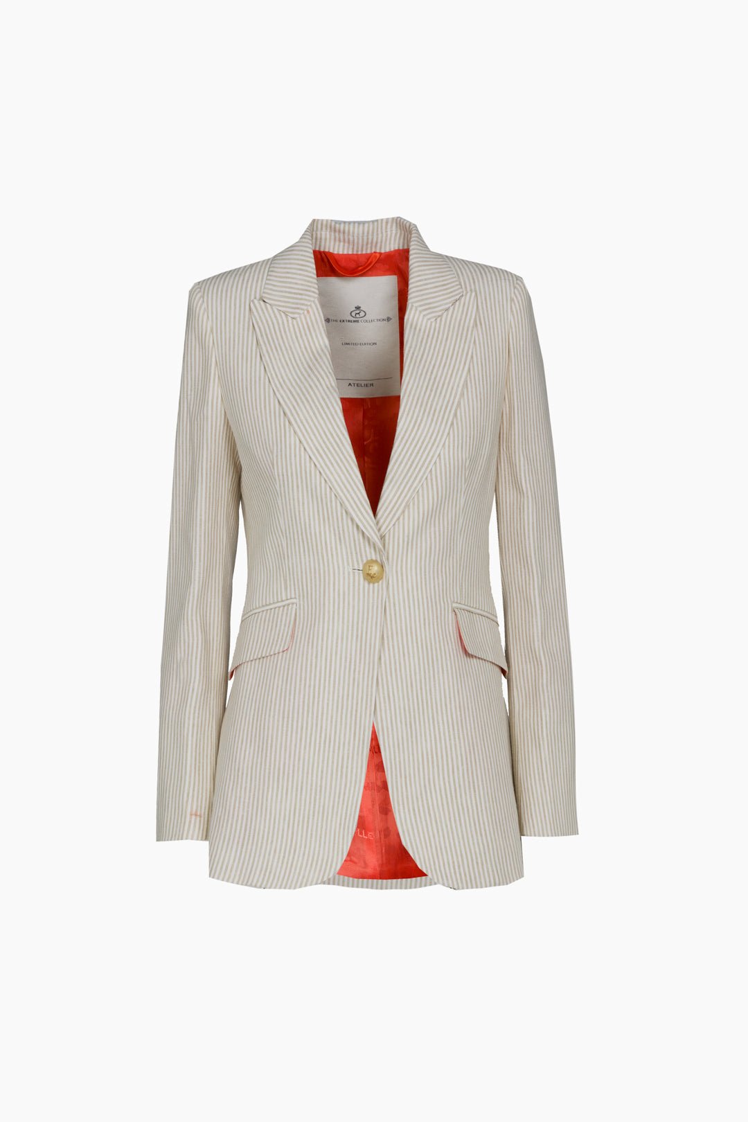 BLAZER RAYAS SASTRE BEIGE OLYMPIA - THE EXTREME COLLECTION