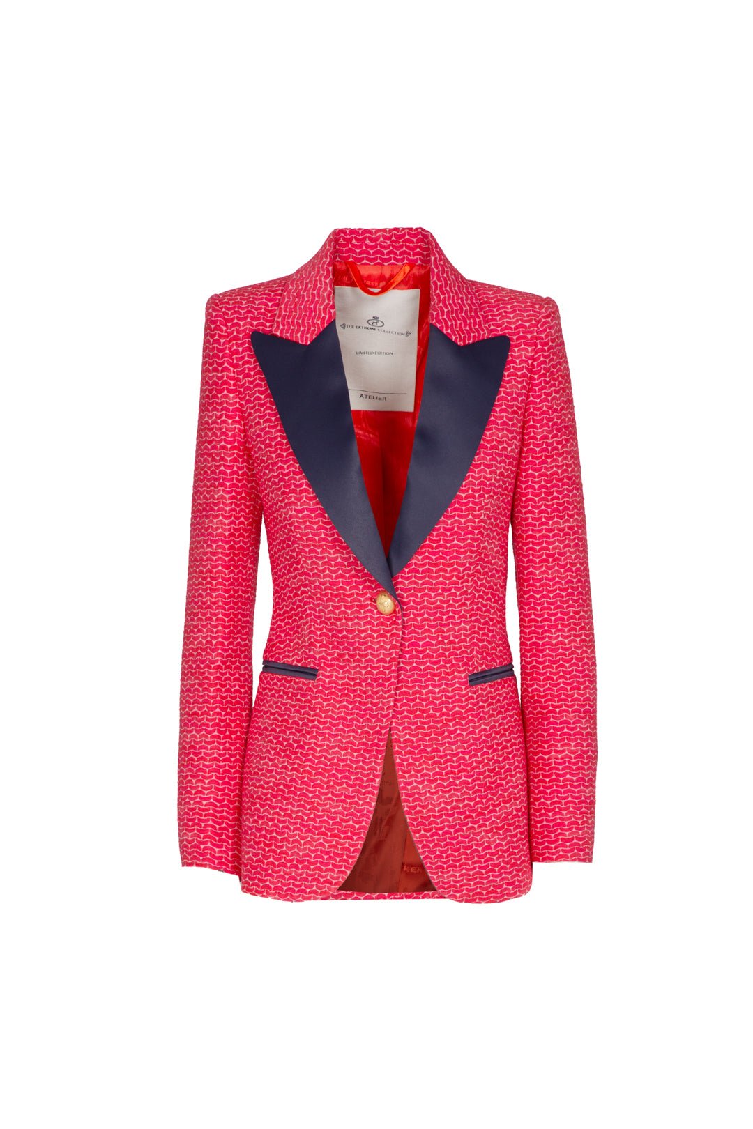 BLAZER SOLAPA SATINADA VICENZA - THE EXTREME COLLECTION