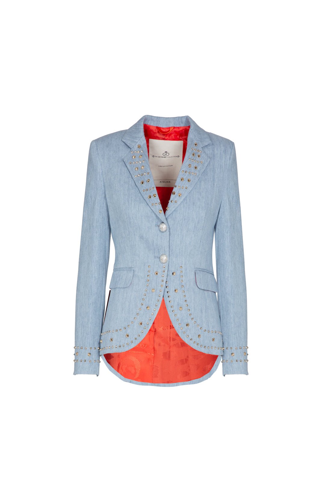 BLAZER TACHAS DENIM CHIARA - THE EXTREME COLLECTION