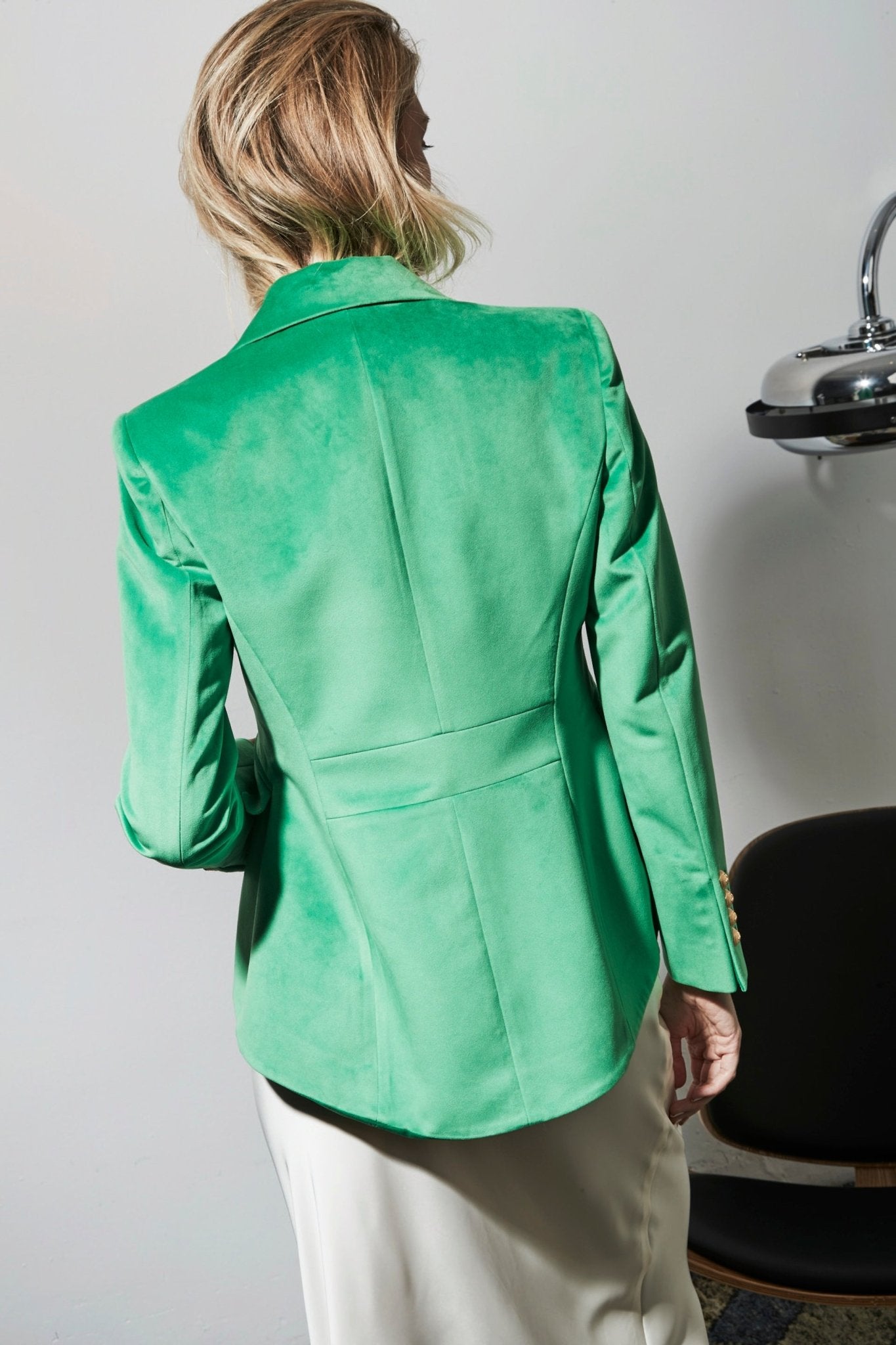 BLAZER TERCIOPELO VERDE HAYLEE - THE EXTREME COLLECTION