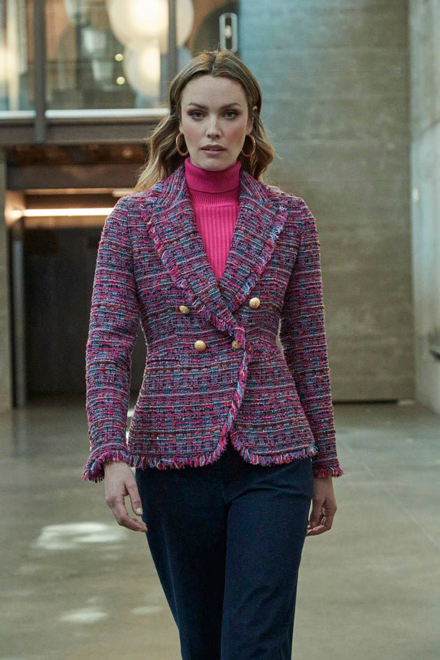 BLAZER TWEED DESFLECADA BERENICE - THE EXTREME COLLECTION