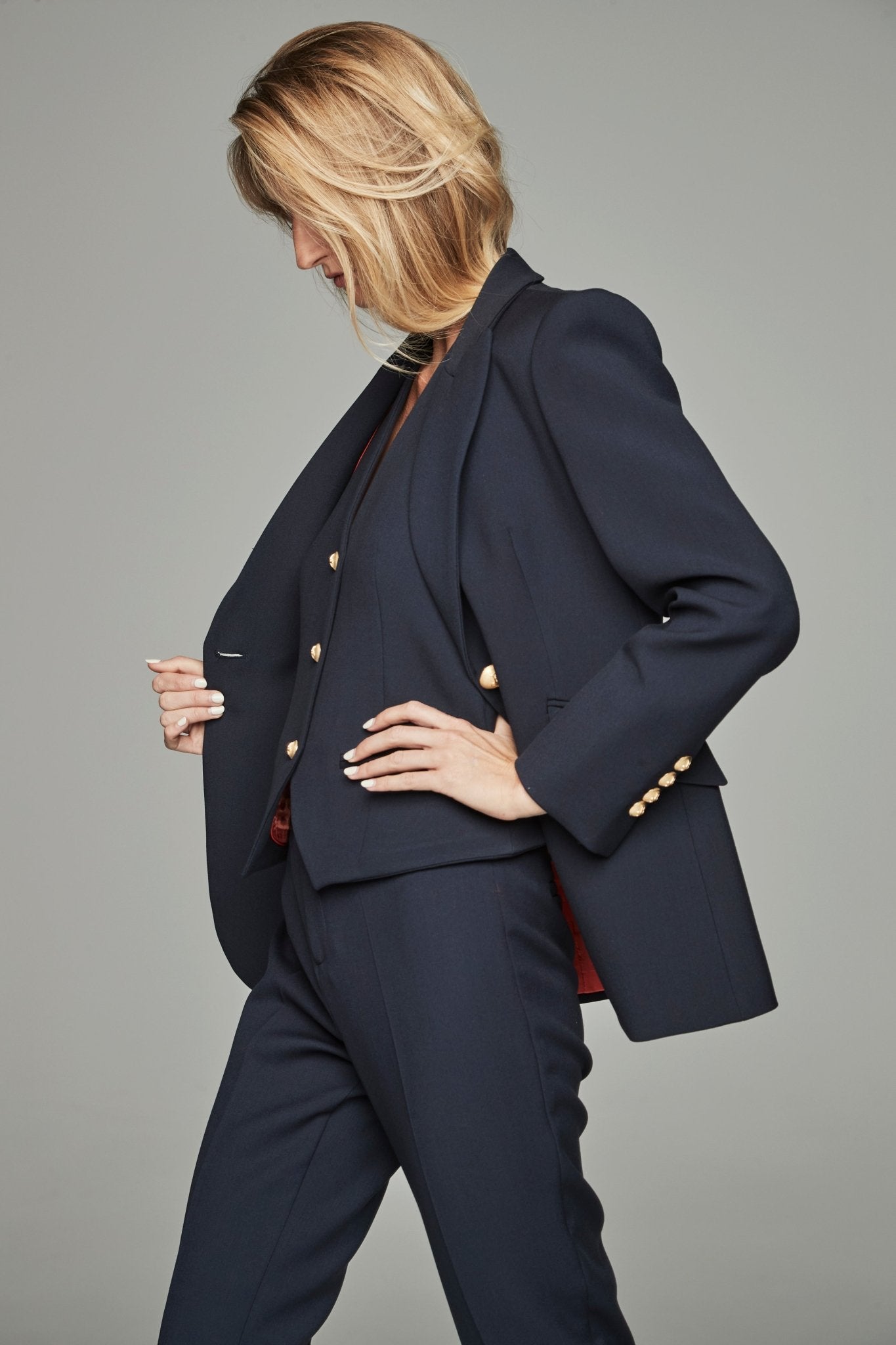 BLAZER UN BOTON MARINO PARIS - THE EXTREME COLLECTION