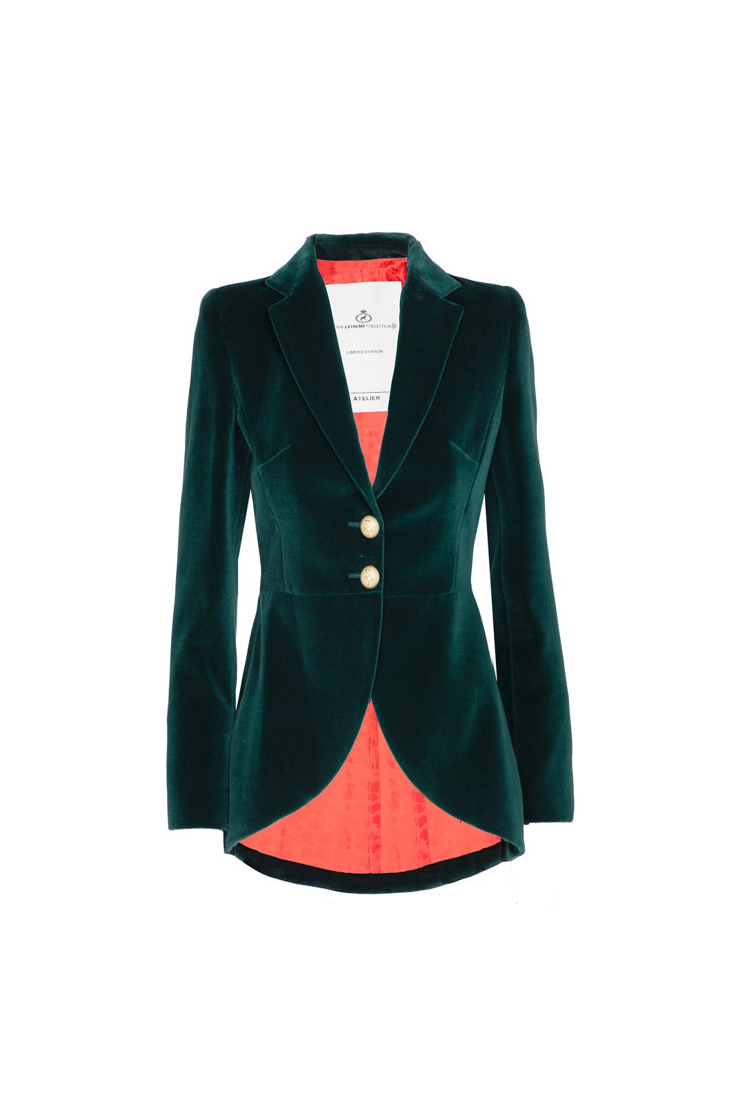 BLAZER VERDE PIERRE TERCIOPELO - THE EXTREME COLLECTION