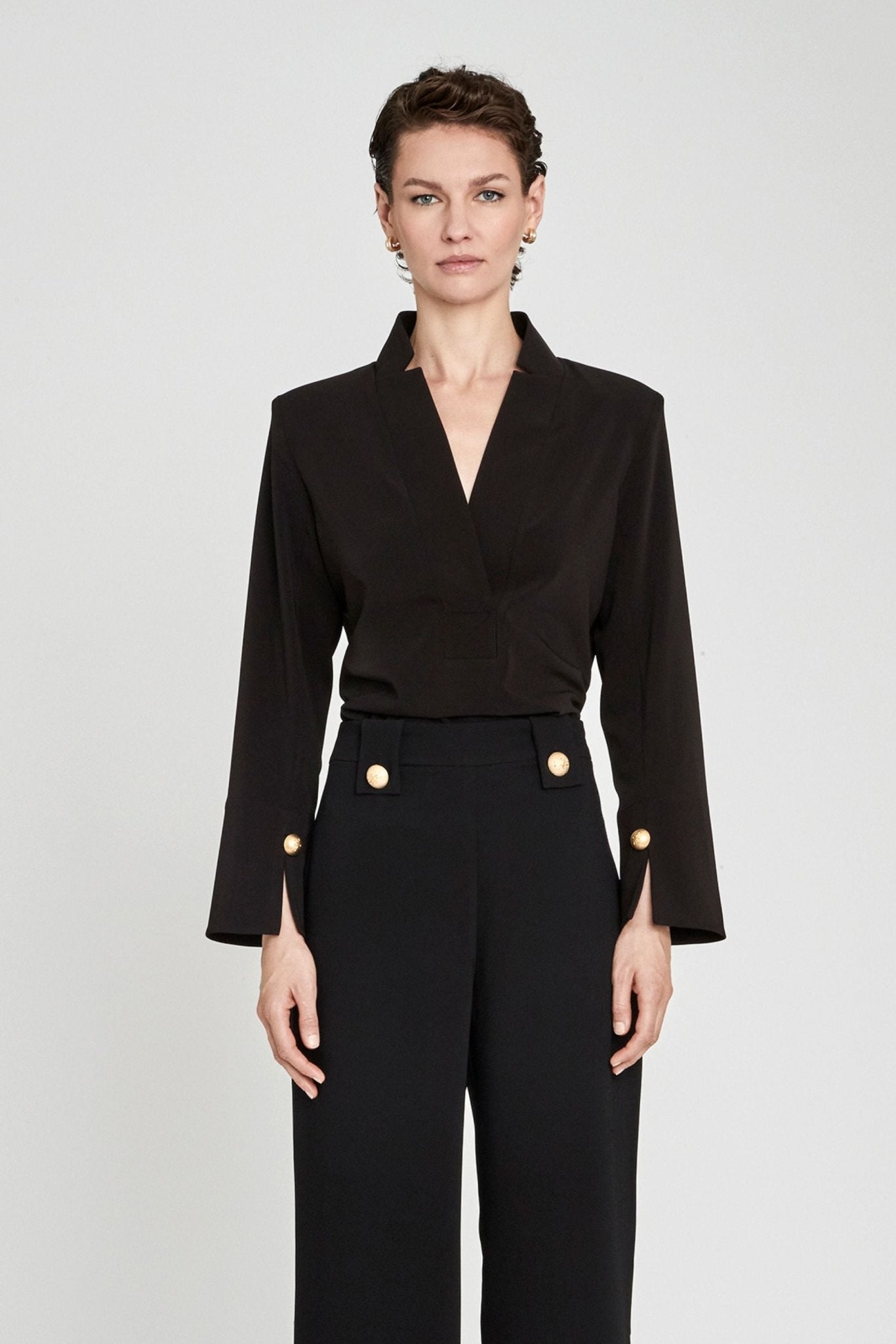 BLUSA MANGA LARGA AZABACHE CORNELIA - THE EXTREME COLLECTION