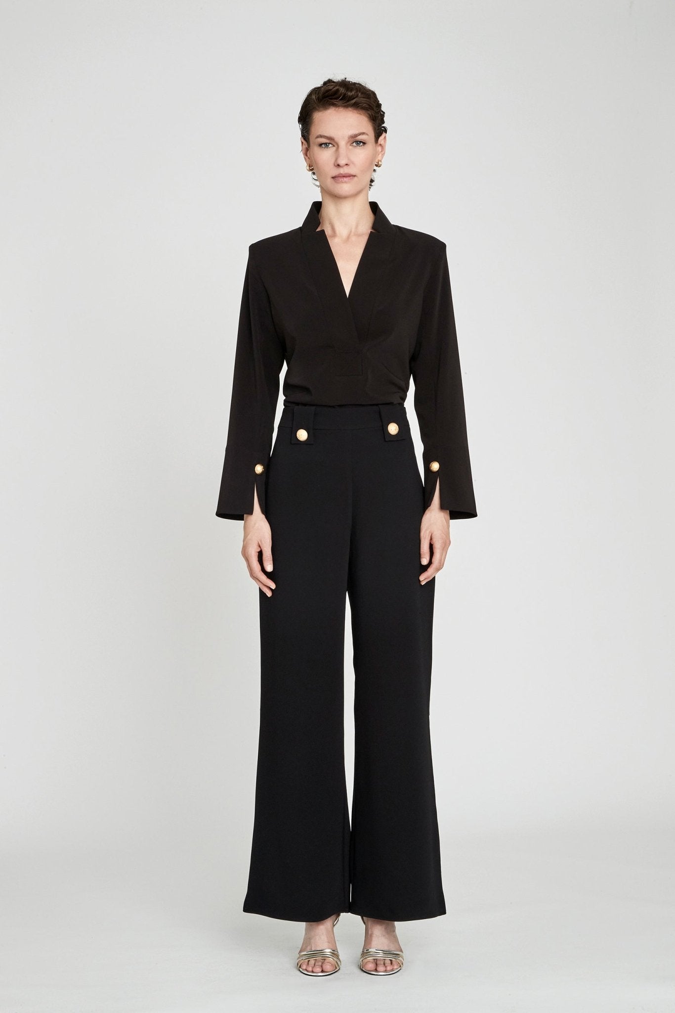 BLUSA MANGA LARGA AZABACHE CORNELIA - THE EXTREME COLLECTION