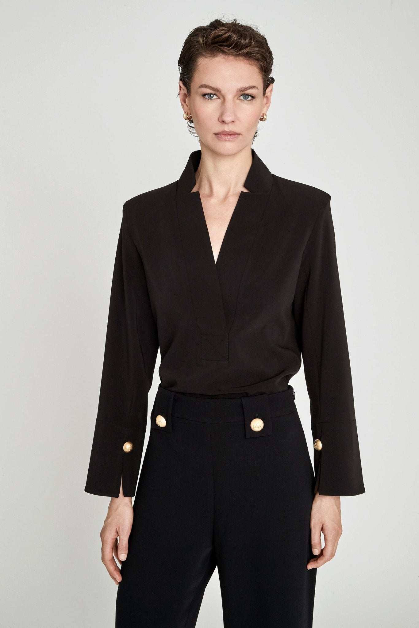 BLUSA MANGA LARGA AZABACHE CORNELIA - THE EXTREME COLLECTION
