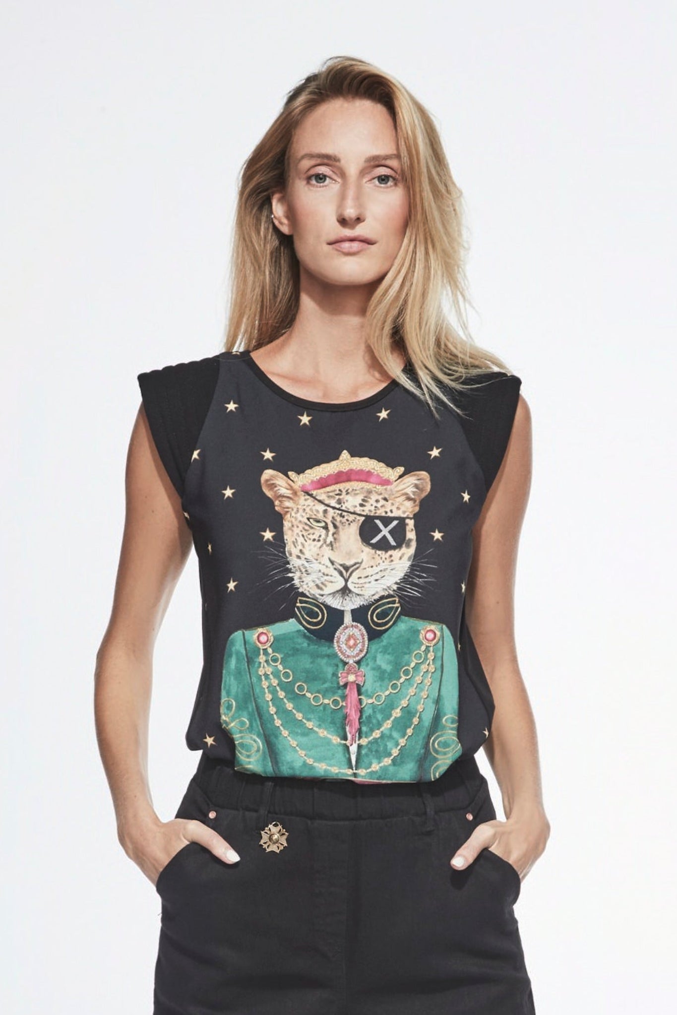CAMISETA ANNE BONNY NEGRO - THE EXTREME COLLECTION