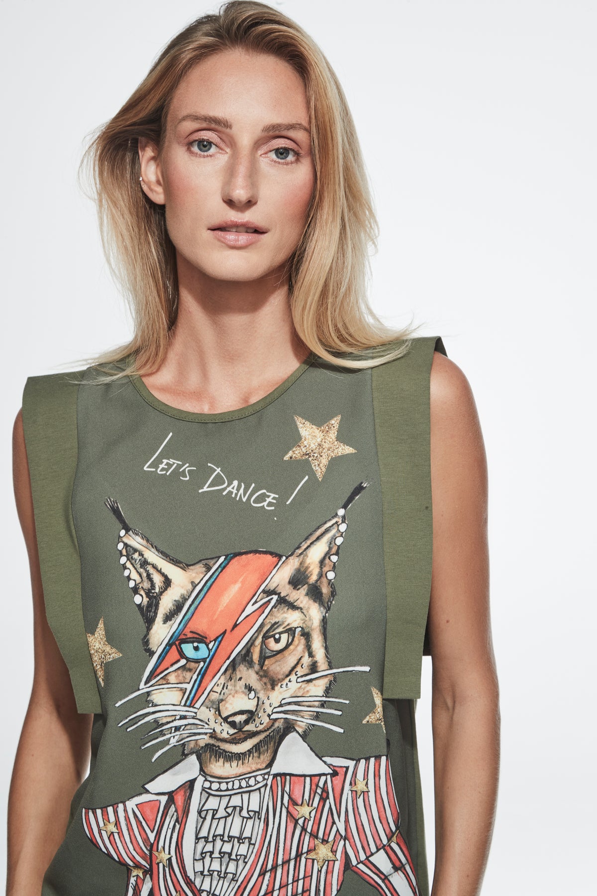 CAMISETA LET´S DANCE VERDE