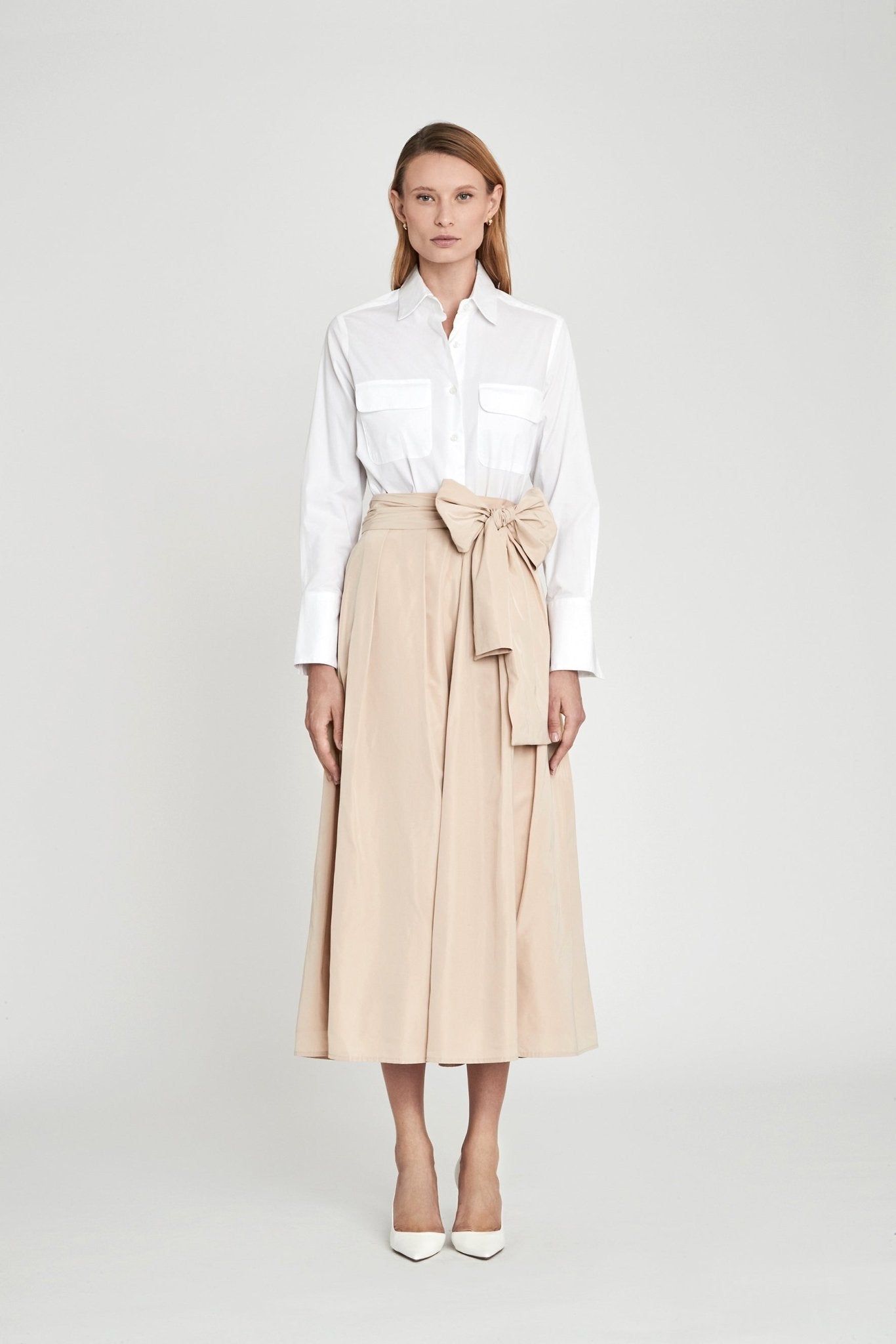 CAMISA BLANCA BOLSILLOS GABRIELLE - THE EXTREME COLLECTION