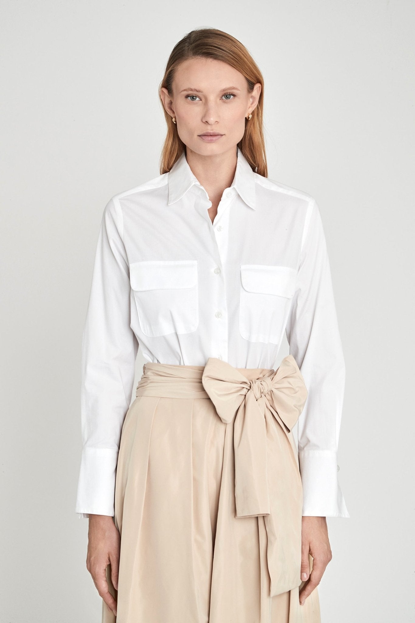 CAMISA BLANCA BOLSILLOS GABRIELLE - THE EXTREME COLLECTION