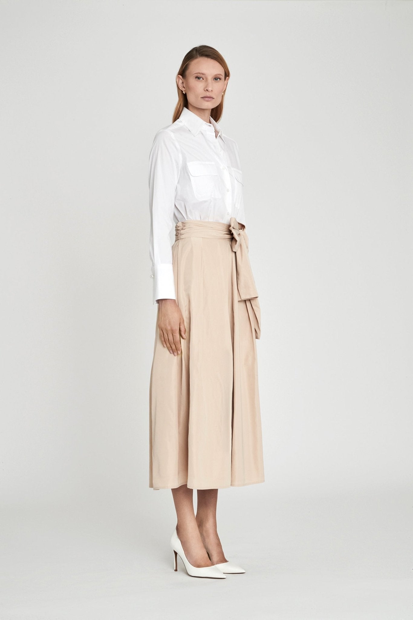 CAMISA BLANCA BOLSILLOS GABRIELLE - THE EXTREME COLLECTION