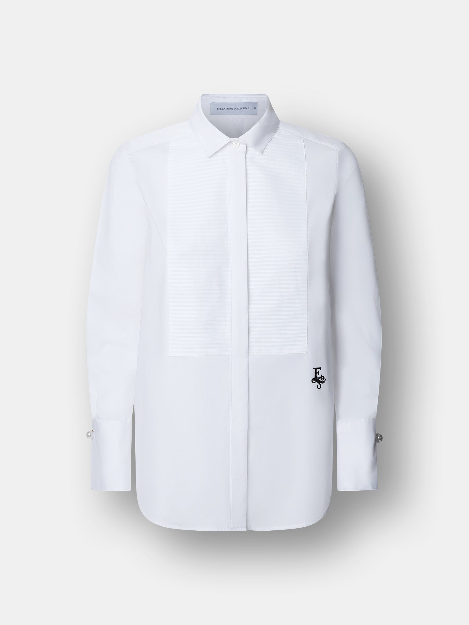 CAMISA BLANCA CON JARETAS ELEANOR - THE EXTREME COLLECTION