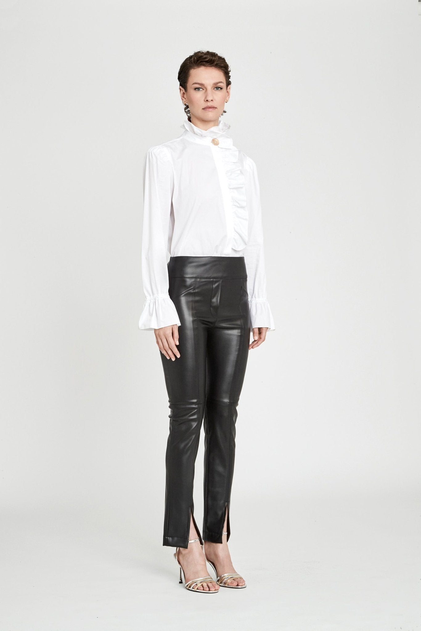 CAMISA BLANCA CON VOLANTE BOHEME - THE EXTREME COLLECTION