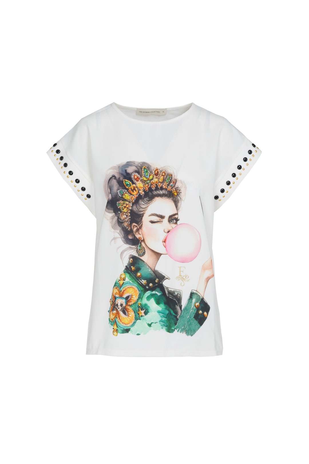 CAMISETA BLANCA BALLON ROSE - THE EXTREME COLLECTION