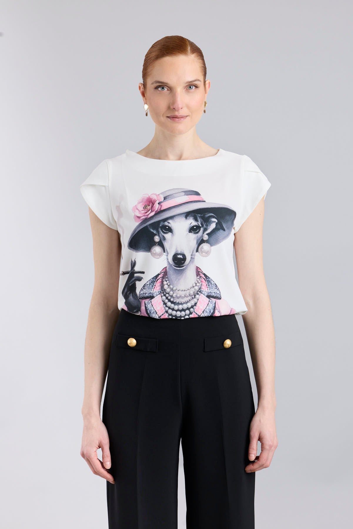 CAMISETA ESTAMPADA BLANCO CAMELIA - THE EXTREME COLLECTION