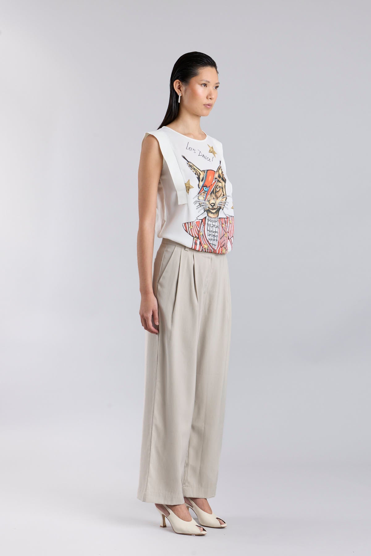 CAMISETA ESTAMPADA BLANCO LET´S DANCE - THE EXTREME COLLECTION