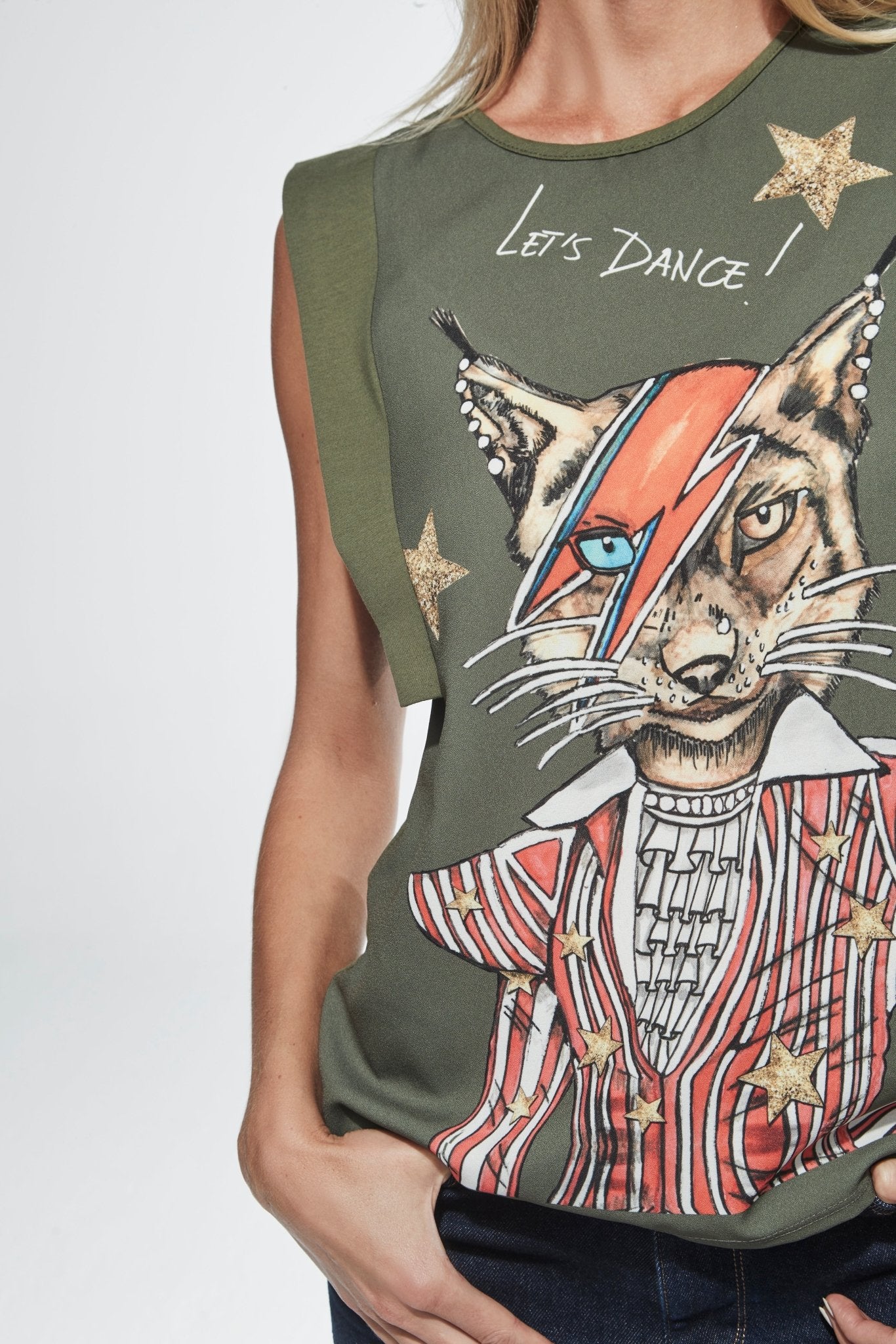 CAMISETA LET´S DANCE VERDE - THE EXTREME COLLECTION