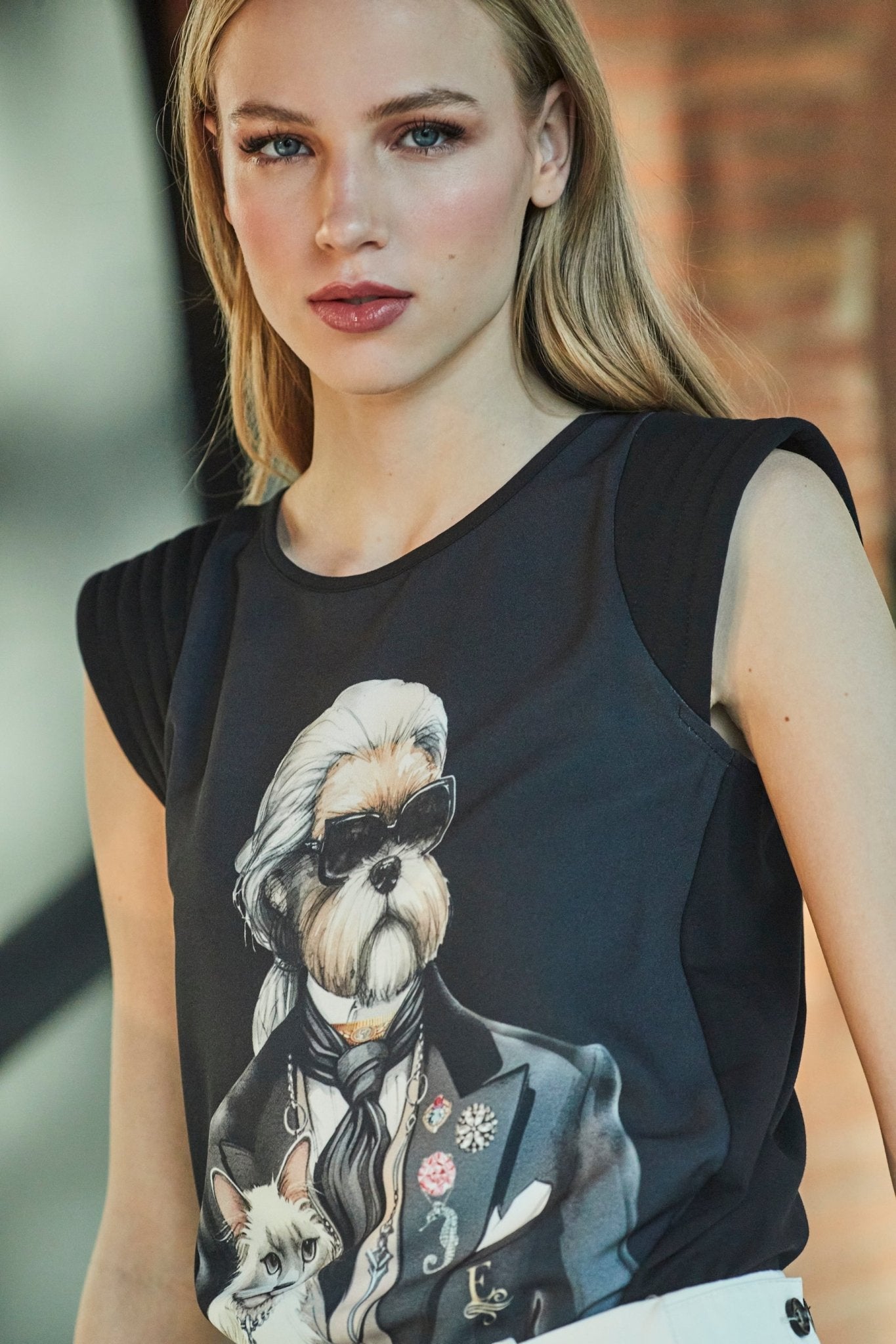 CAMISETA NEGRO SWEET CAT - THE EXTREME COLLECTION