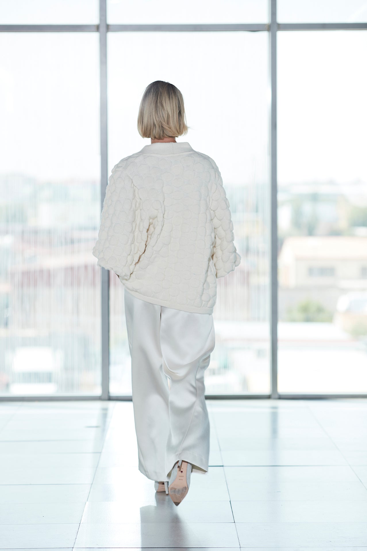CARDIGAN CORTO MARFIL ANNETTE - THE EXTREME COLLECTION