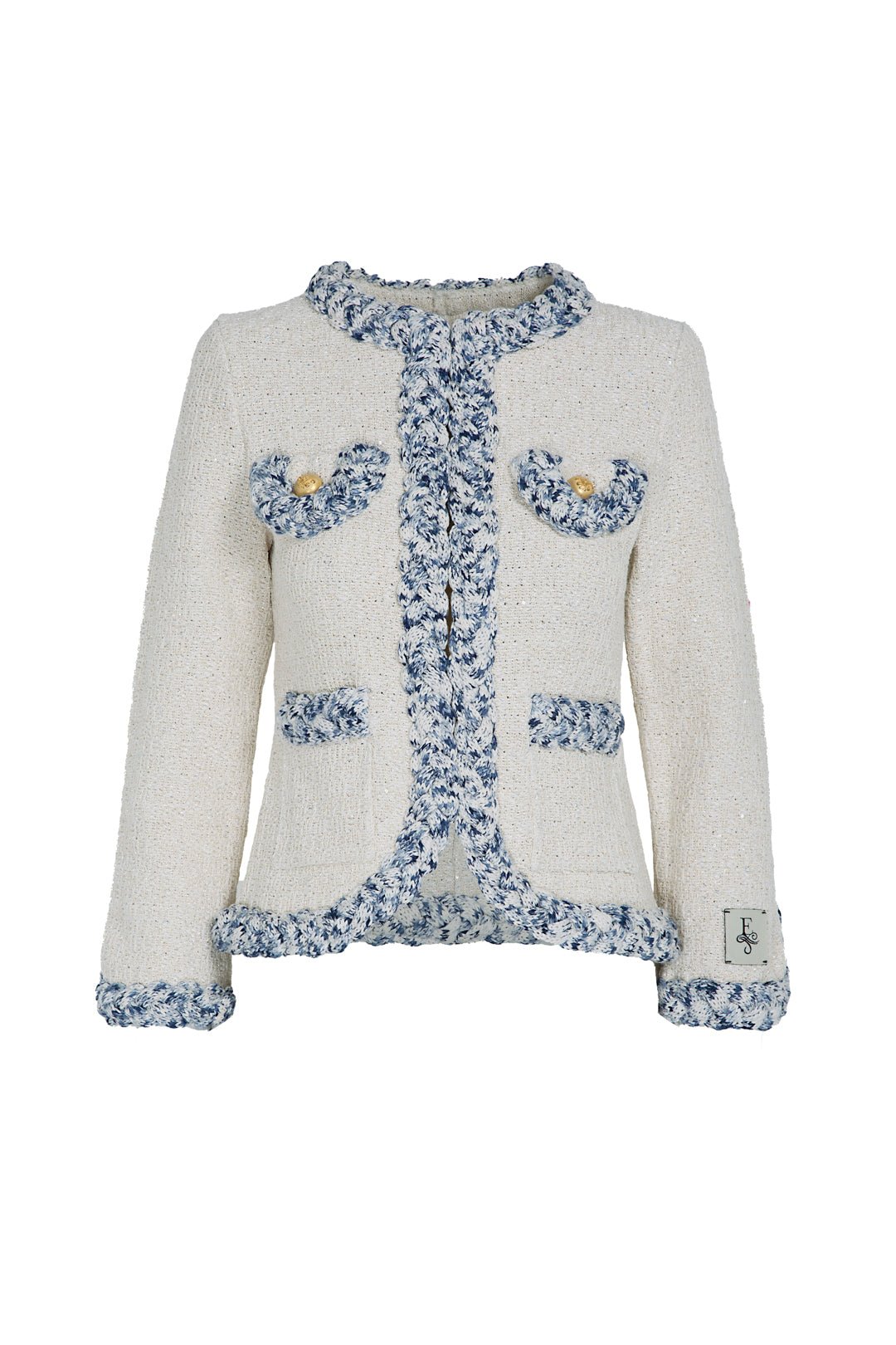 CHAQUETA CLÁSICA TWEED SKY - THE EXTREME COLLECTION