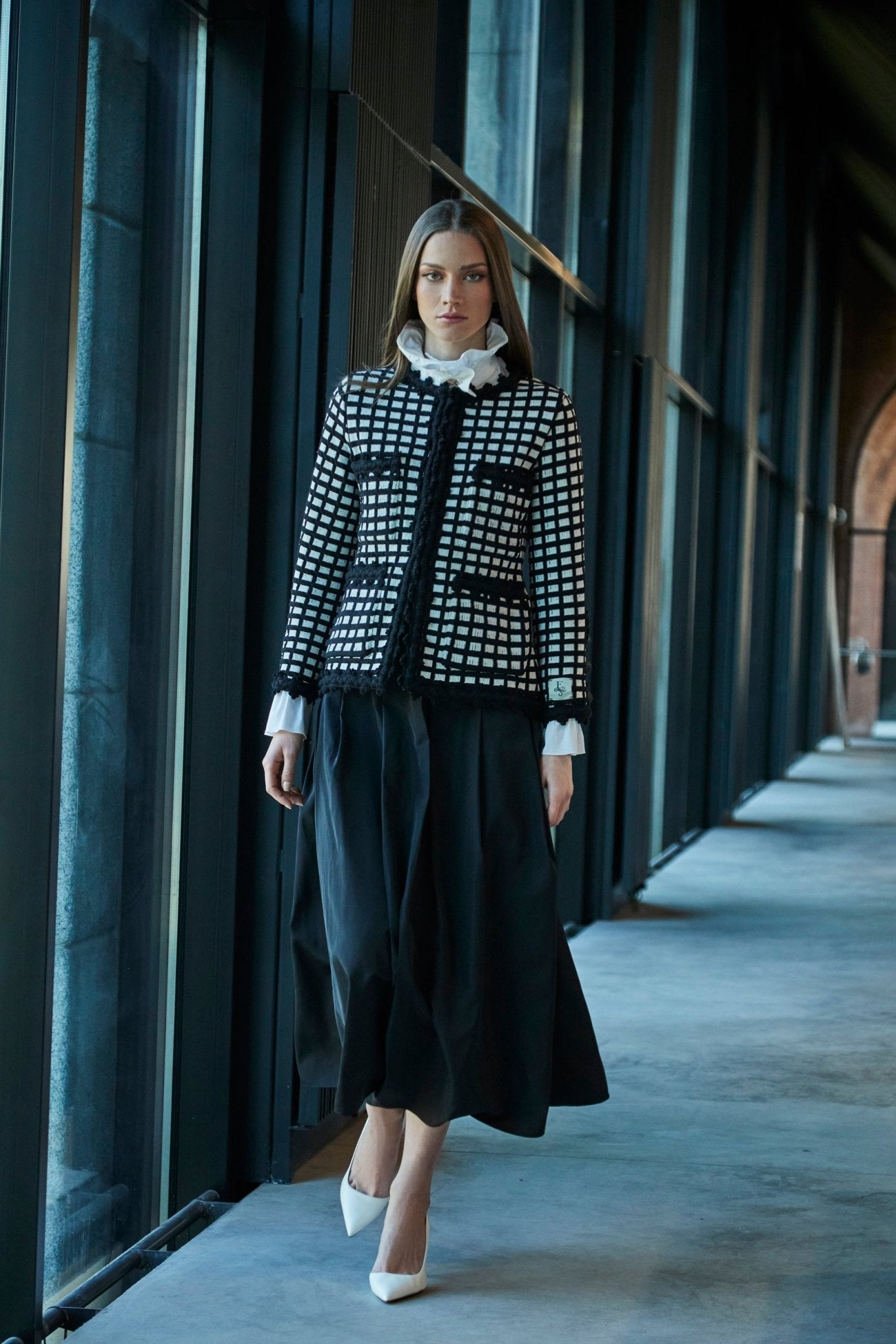 CHAQUETA CUADROS BICOLOR YVES - THE EXTREME COLLECTION