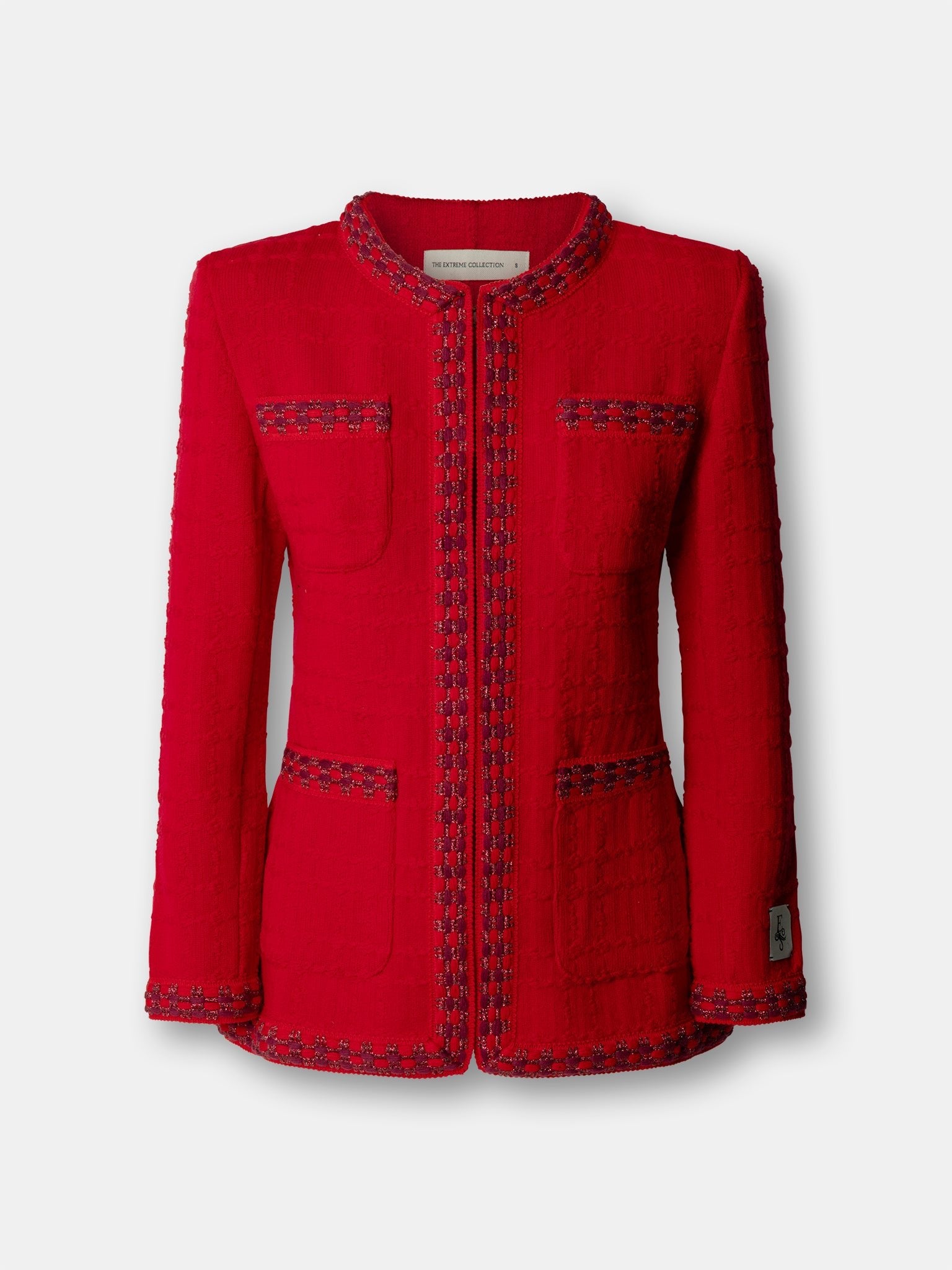 CHAQUETA DE PUNTO CARMIN PRINCE - THE EXTREME COLLECTION