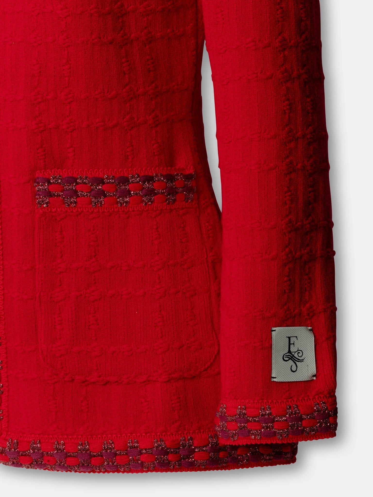 CHAQUETA DE PUNTO CARMIN PRINCE - THE EXTREME COLLECTION