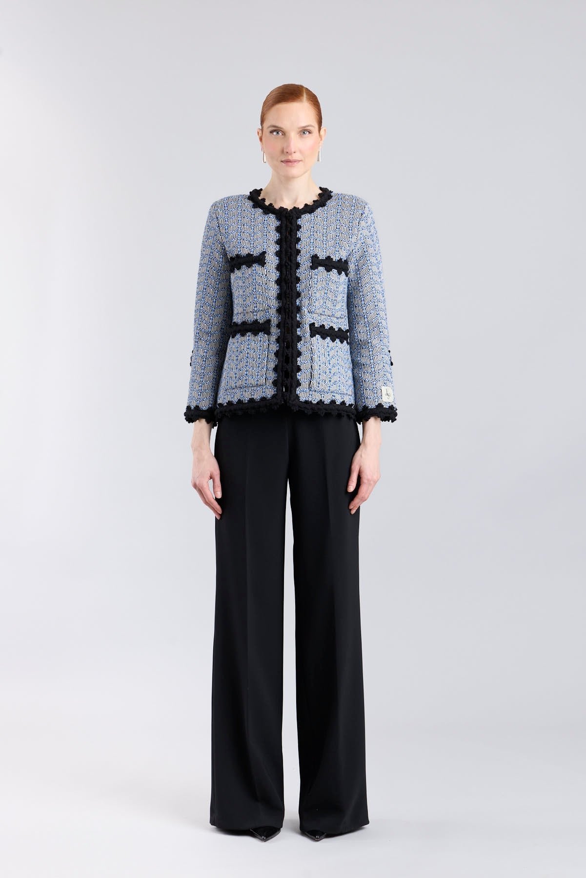 Chaqueta de punto joya azul Giordana - Edición Limitada - THE EXTREME COLLECTION