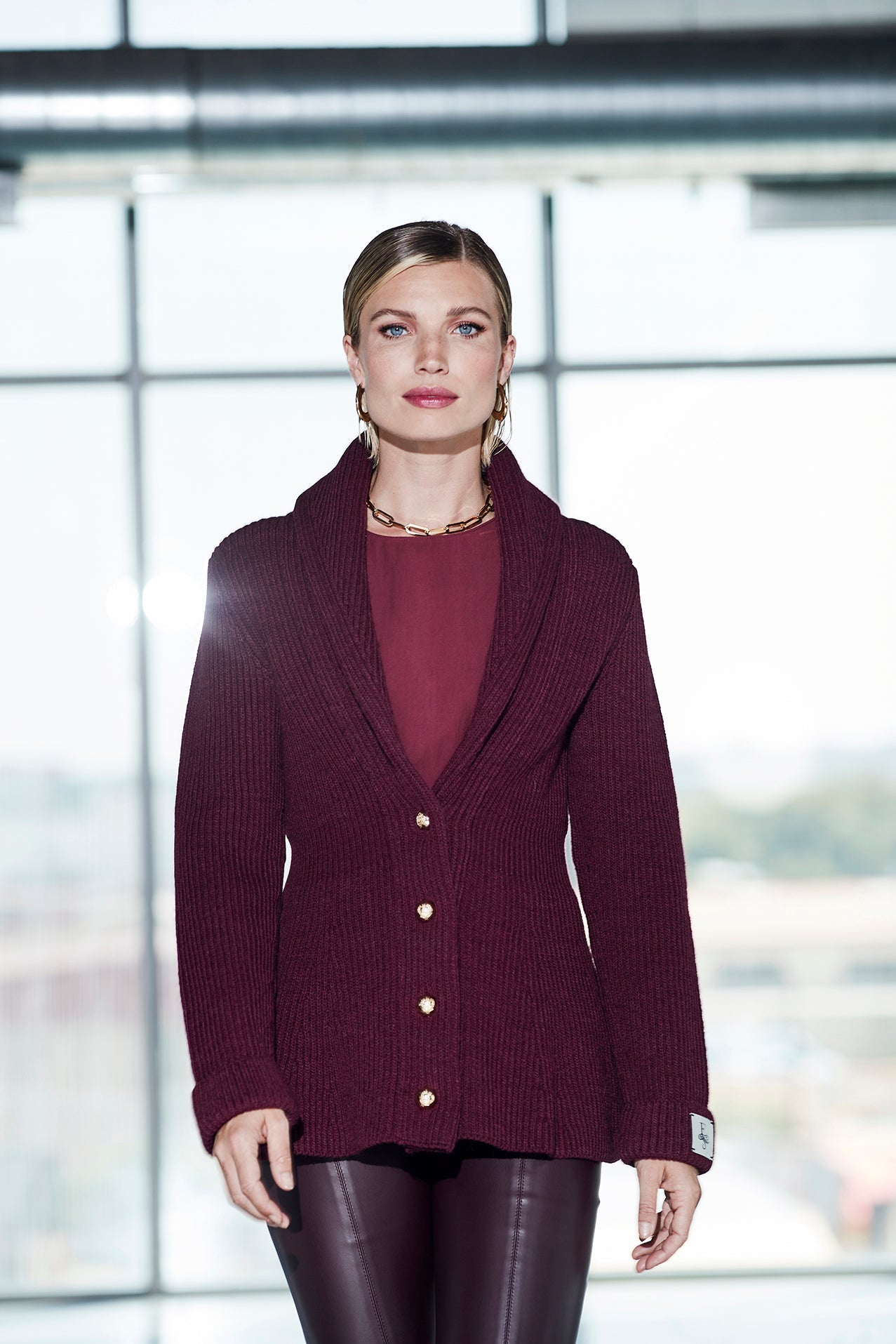 CHAQUETA ENTALLADA MERLOT BABETTE - THE EXTREME COLLECTION