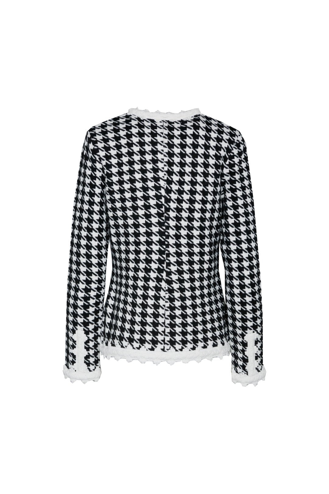 CHAQUETA PATA DE GALLO MARFIL GENEVA - THE EXTREME COLLECTION