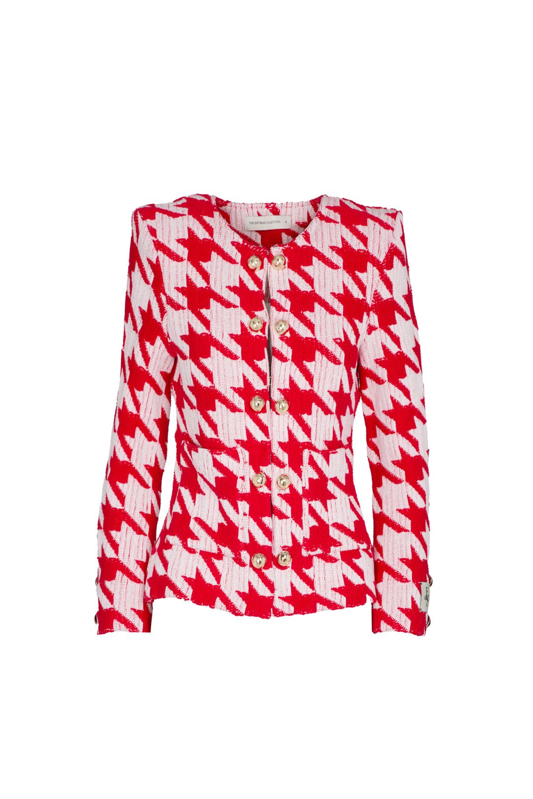 CHAQUETA PATA DE GALLO ROJA BRETON - THE EXTREME COLLECTION