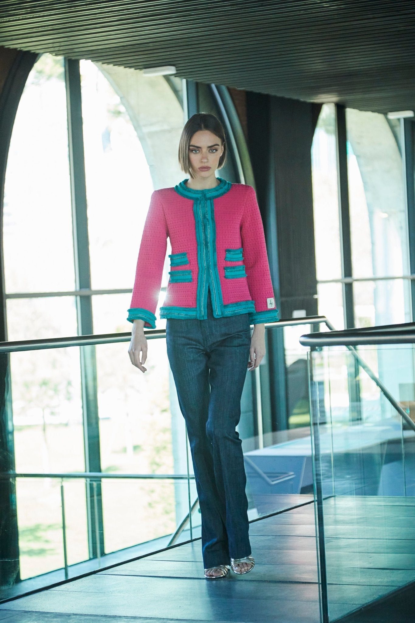 CHAQUETA PUNTO FUCSIA COTY - THE EXTREME COLLECTION