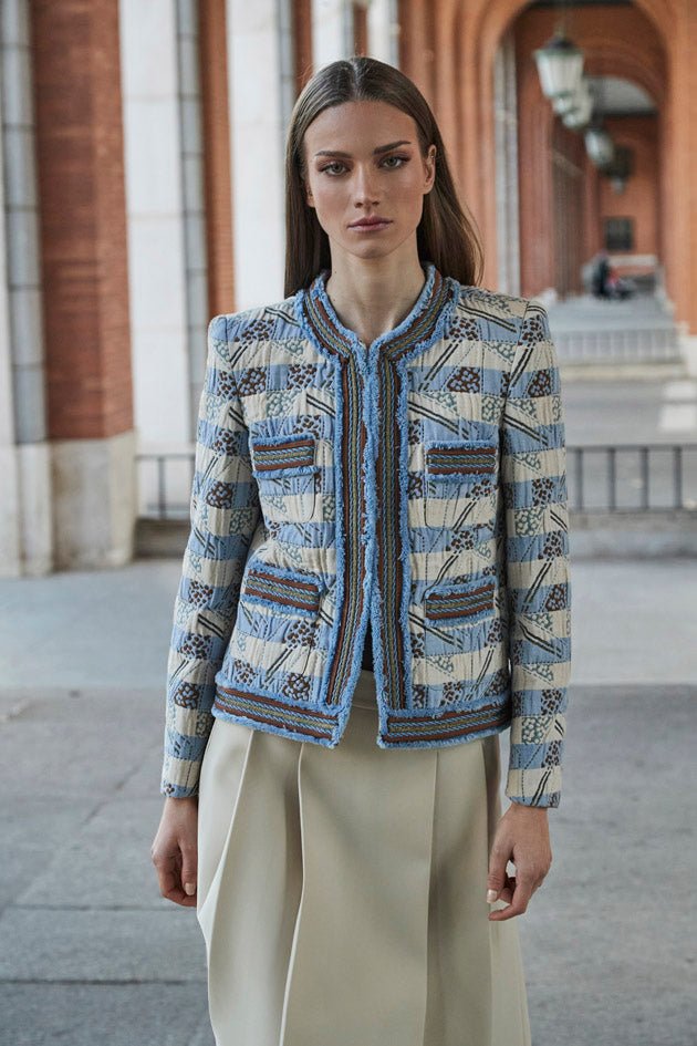 CHAQUETA PUNTO JACQUARD MARQUETTE - THE EXTREME COLLECTION