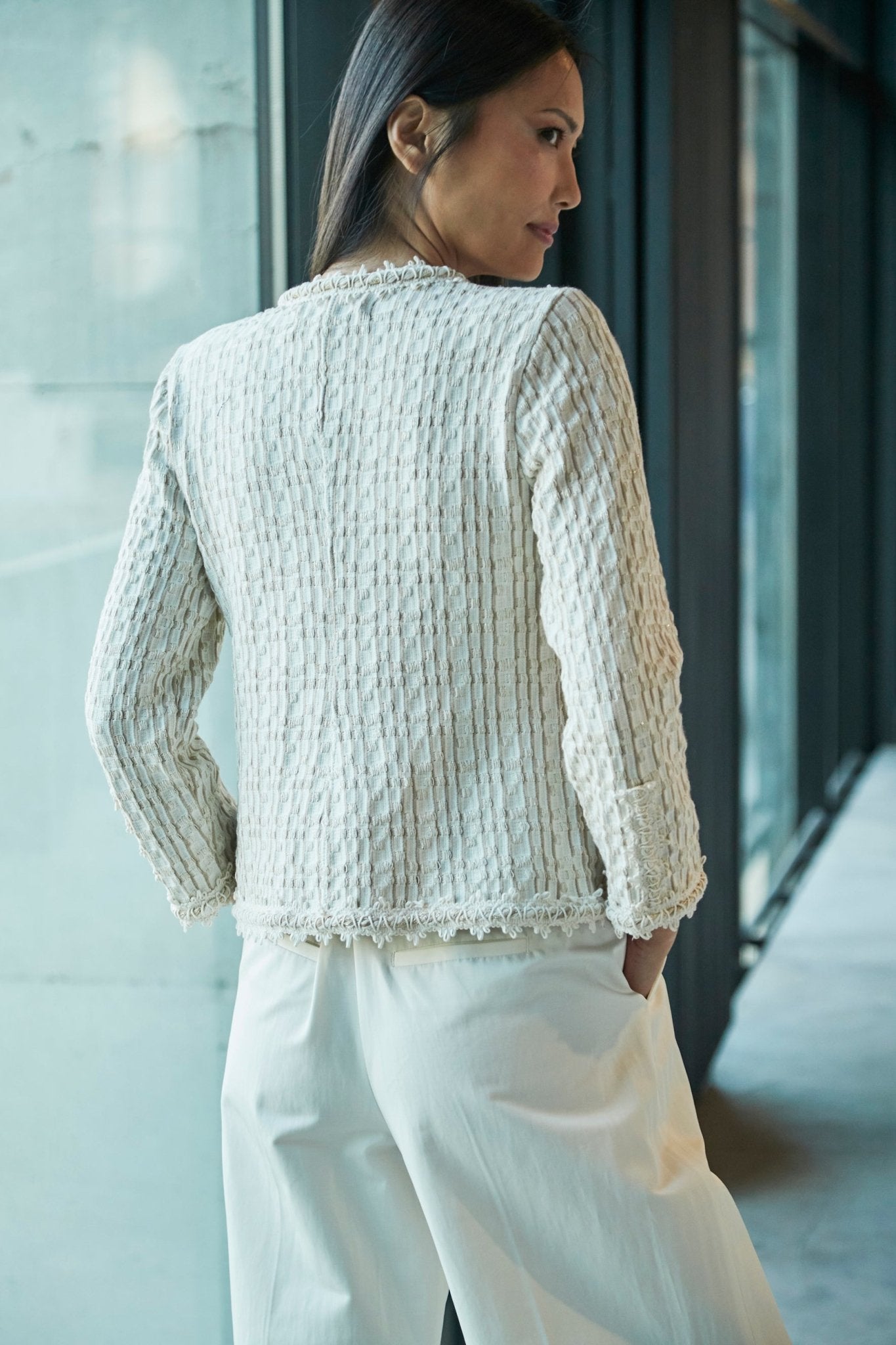 CHAQUETA TWEED CRUDO VACHEL - THE EXTREME COLLECTION