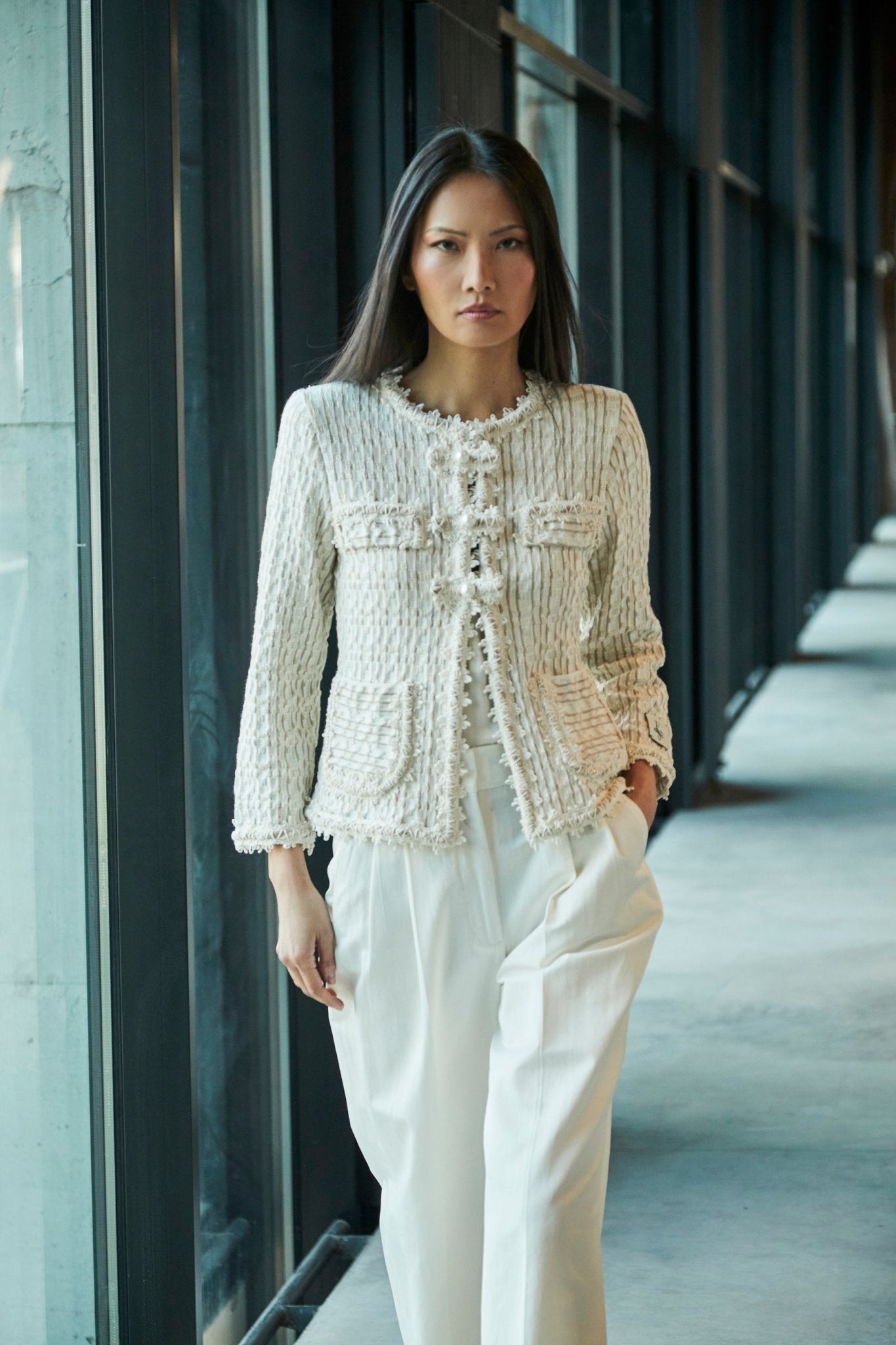 CHAQUETA TWEED CRUDO VACHEL - THE EXTREME COLLECTION