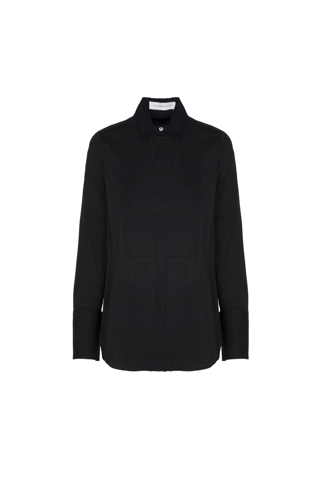 CAMISA PECHERA JARETAS NEGRO ELEANOR