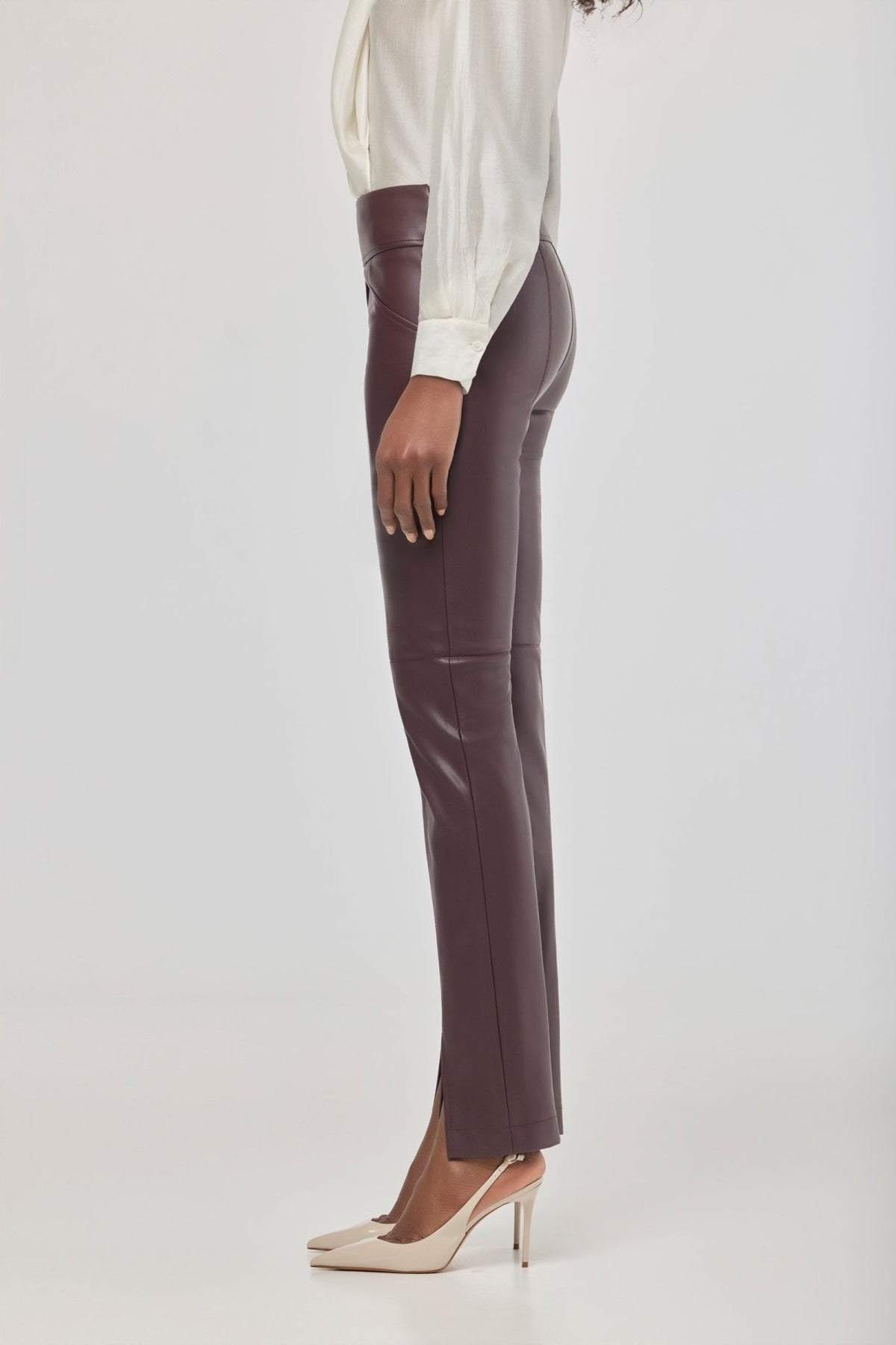 Pantalón ecopiel granate Berenice - Edición Limitada - THE EXTREME COLLECTION