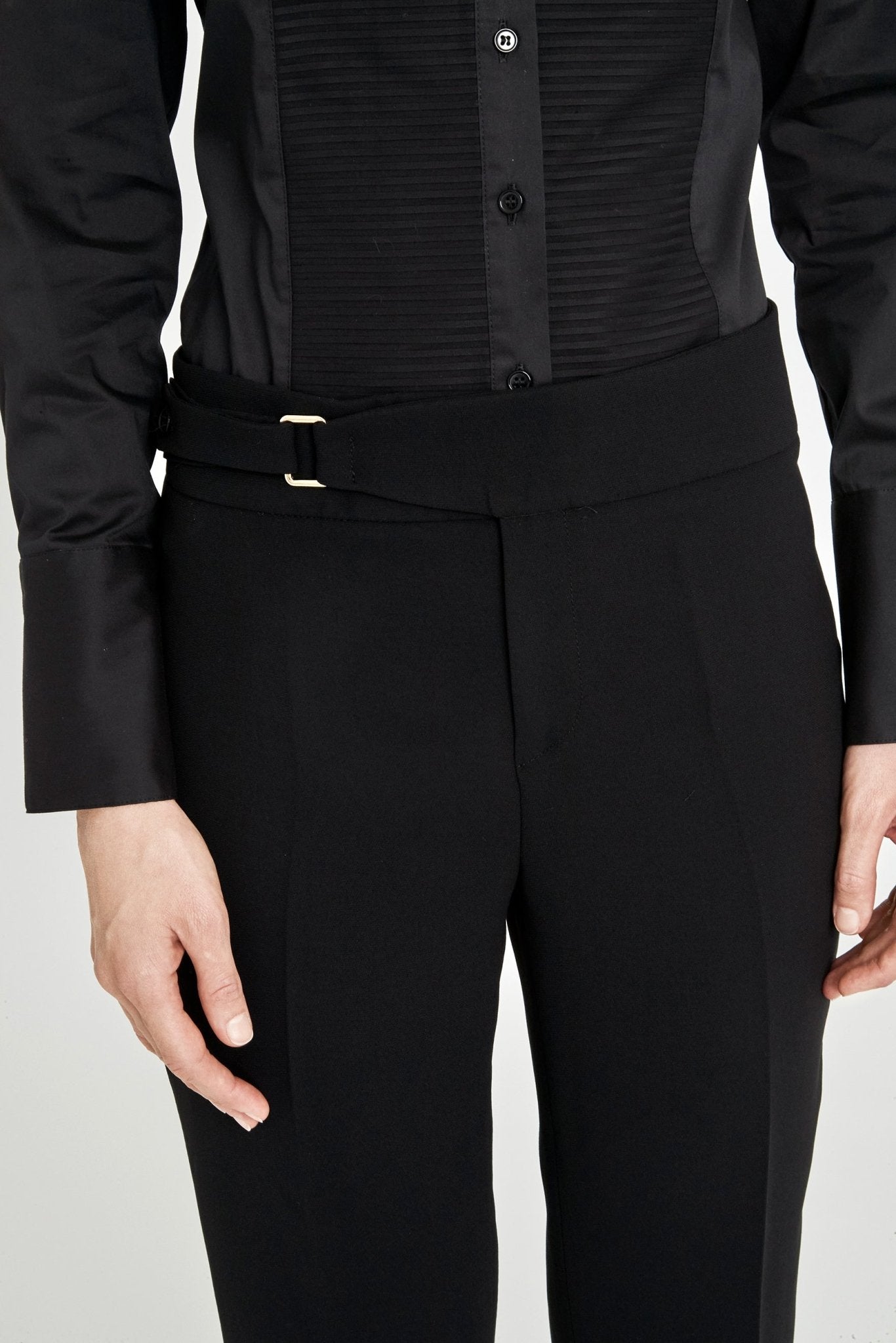 PANTALON HEBILLA NEGRO ATELIER - THE EXTREME COLLECTION