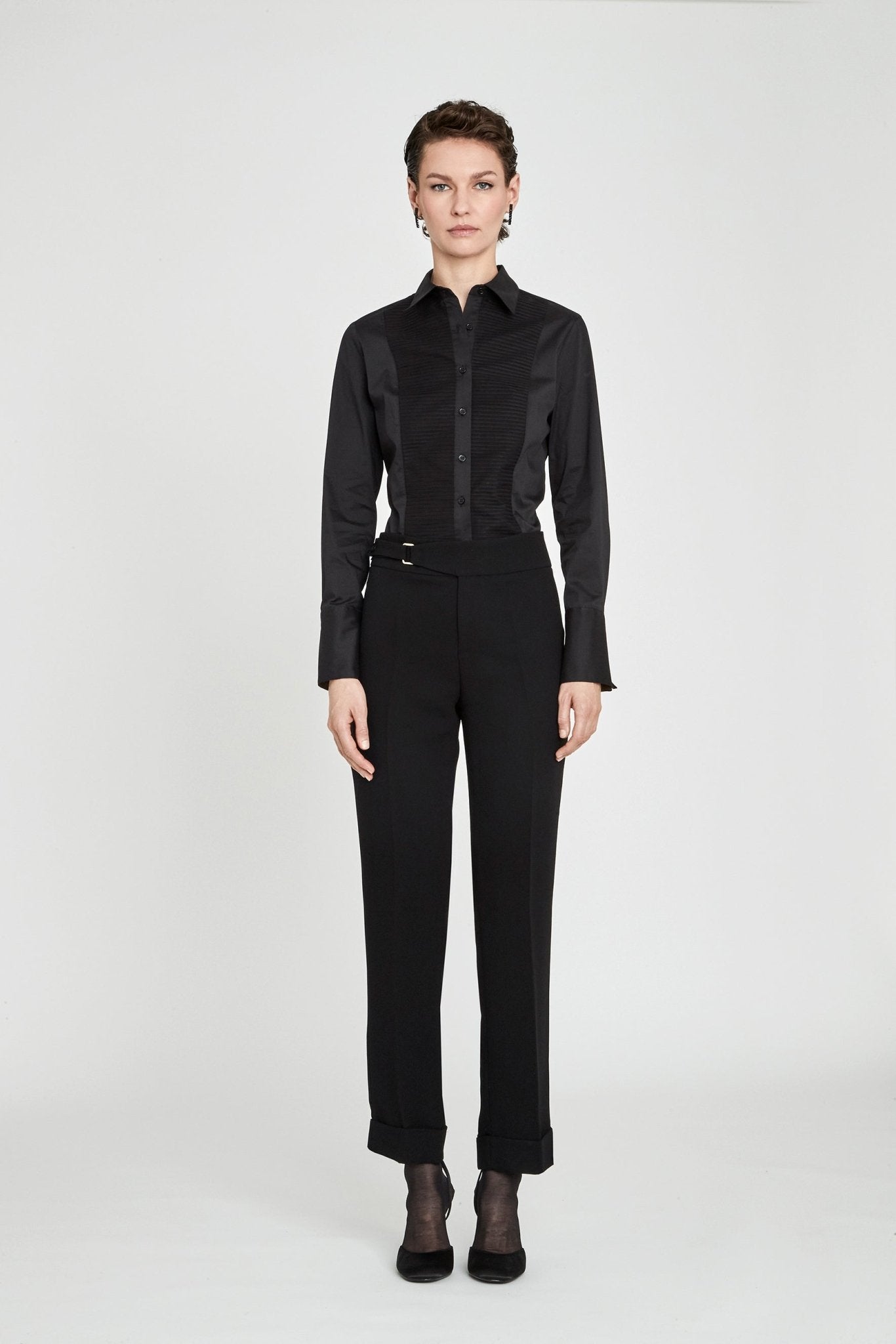 PANTALON HEBILLA NEGRO ATELIER - THE EXTREME COLLECTION