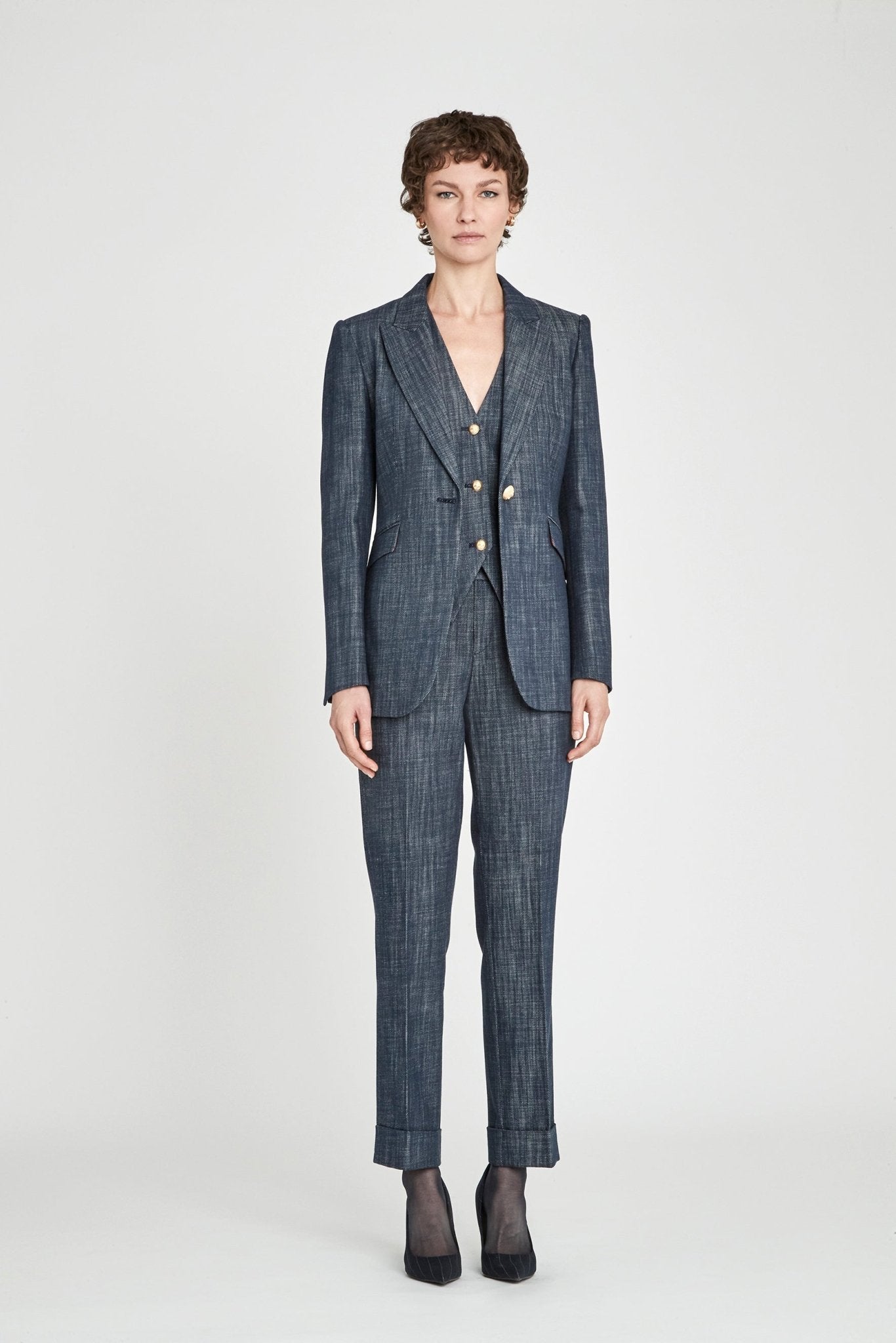 TRAJE 3 PIEZAS DENIM MILÁN - THE EXTREME COLLECTION