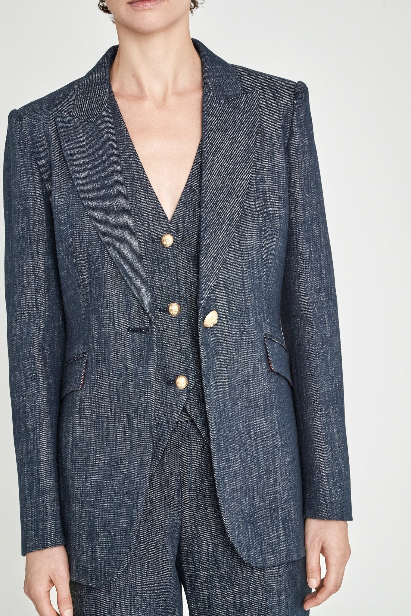 TRAJE 3 PIEZAS DENIM MILÁN - THE EXTREME COLLECTION