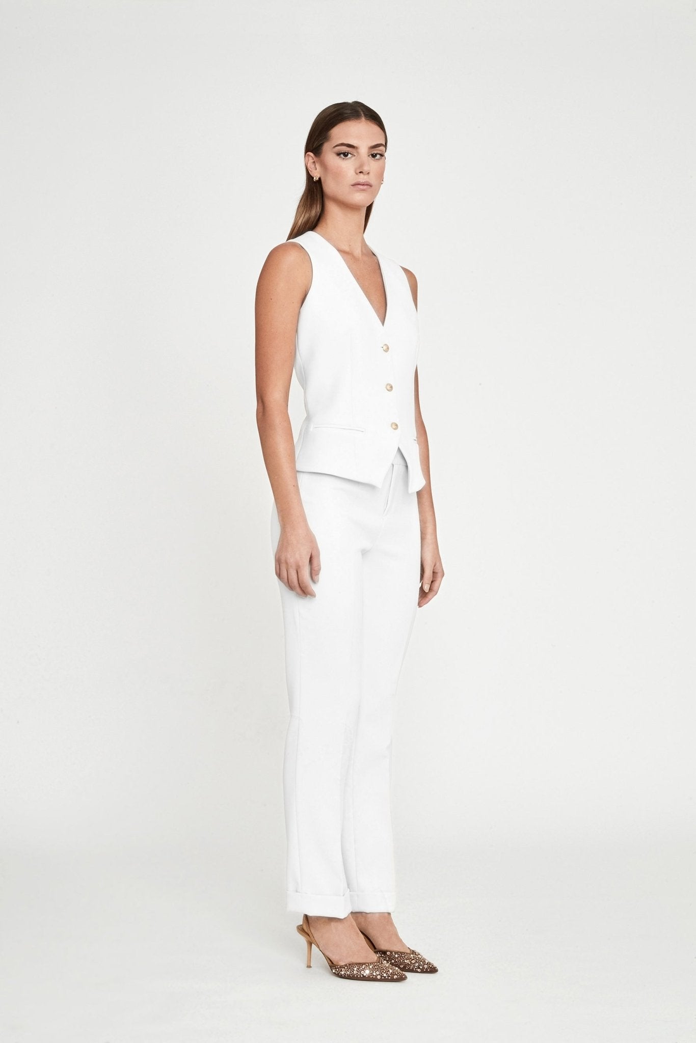 TRAJE TRES PIEZAS PARIS BLANCO - THE EXTREME COLLECTION