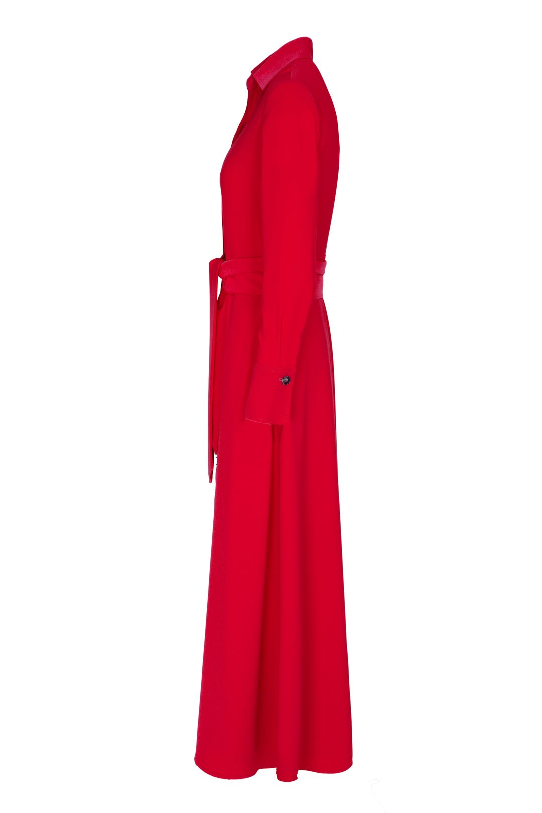 VESTIDO CAMISERO CORNELIA Nº 5 ROJO - THE EXTREME COLLECTION