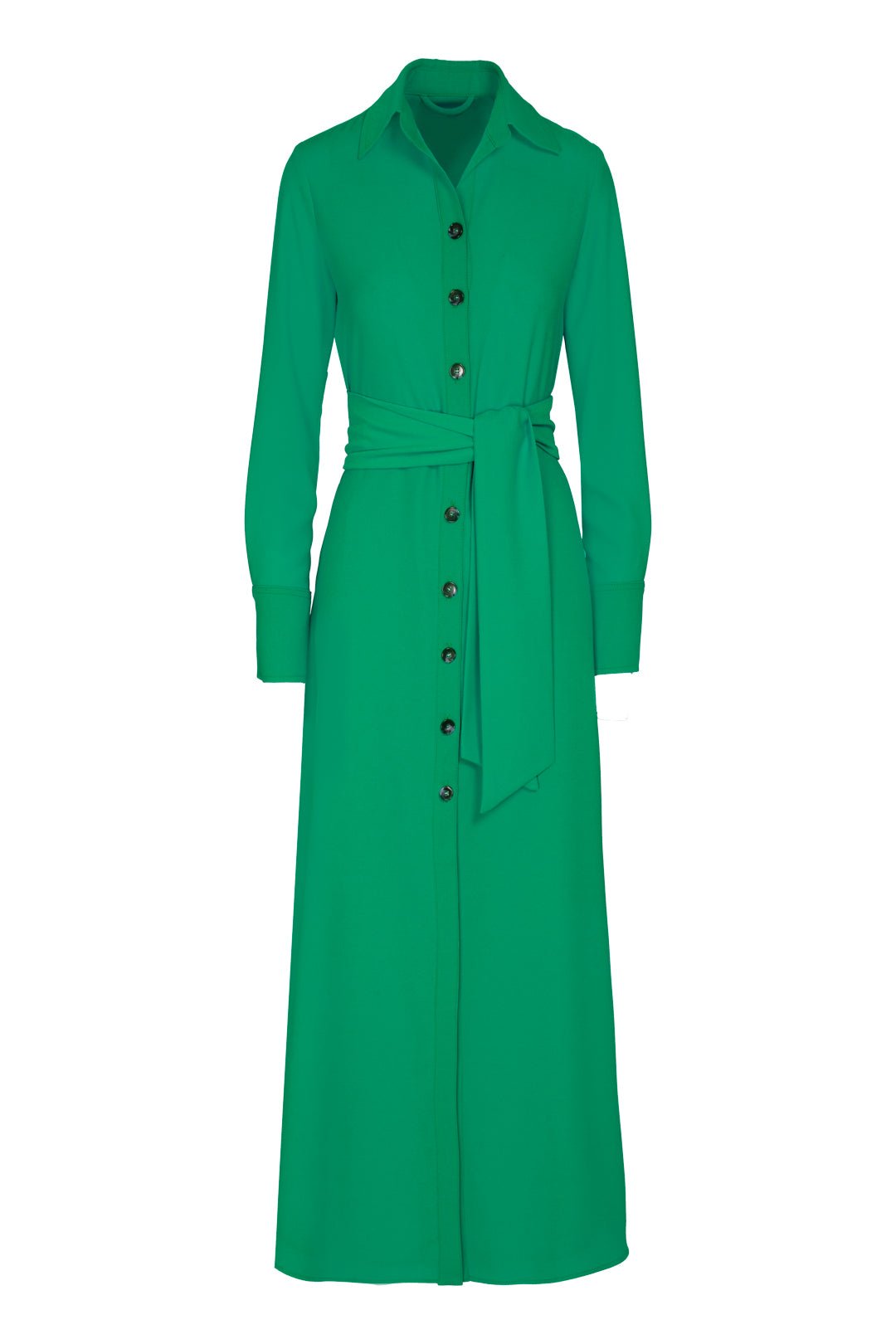 VESTIDO CAMISERO CORNELIA Nº 5 VERDE - THE EXTREME COLLECTION