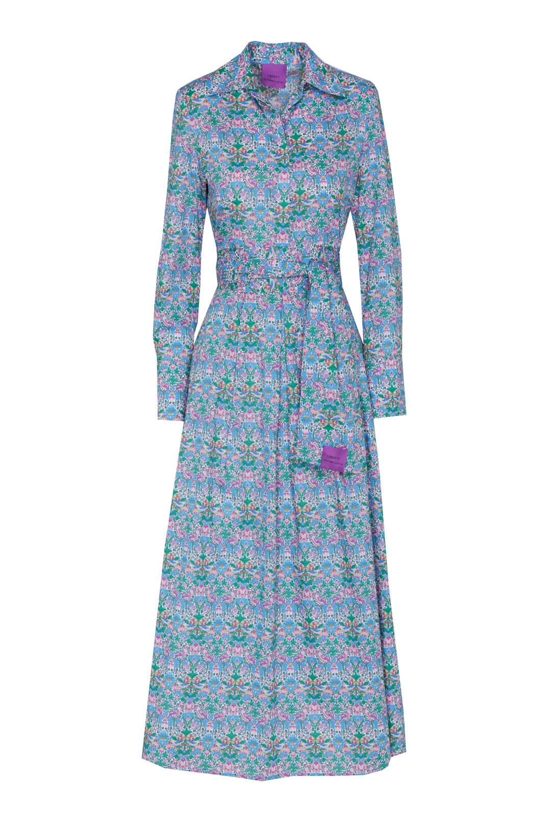 VESTIDO CORNELIA LIBERTY LONDON AZUL - THE EXTREME COLLECTION